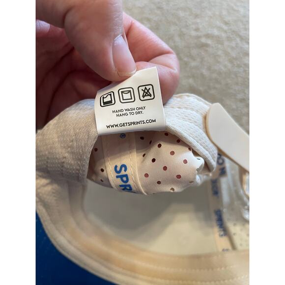 Sprints Cheaper Than Therapy Run Club Structured VP Hat Blue & White EUC Unisex - Picture 5 of 12